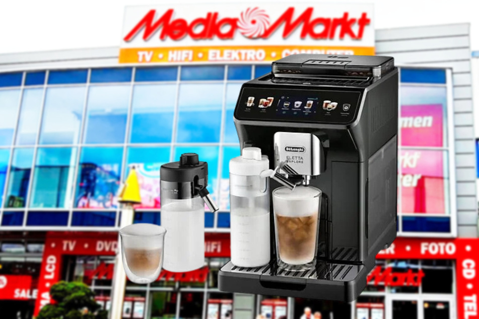 MediaMarkt im Chemnitz-Center verkauft DeLonghi-Kaffeevollautomat gerade super günstig