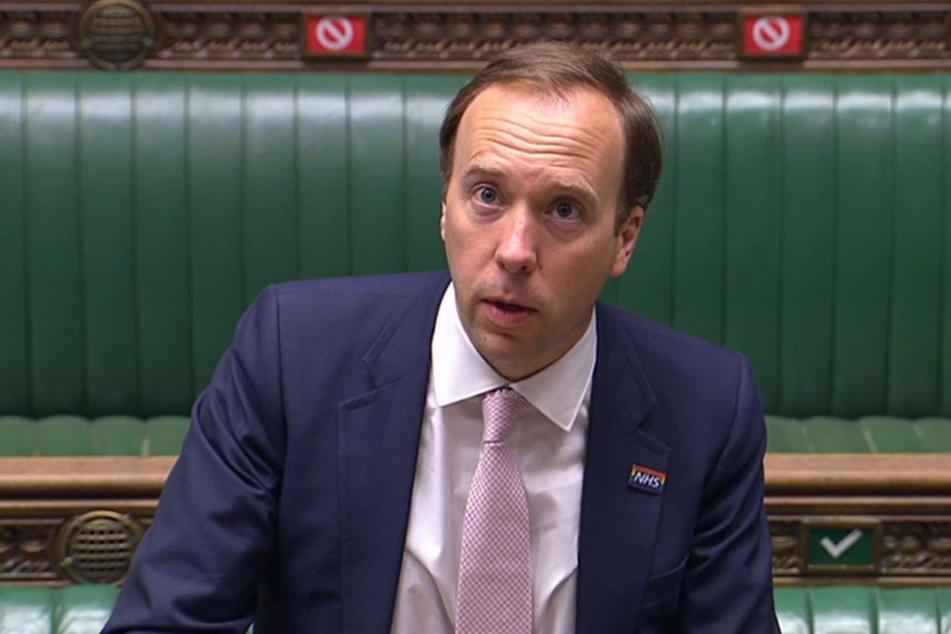 Matt Hancock, Gesundheitsminister von Großbritannien.