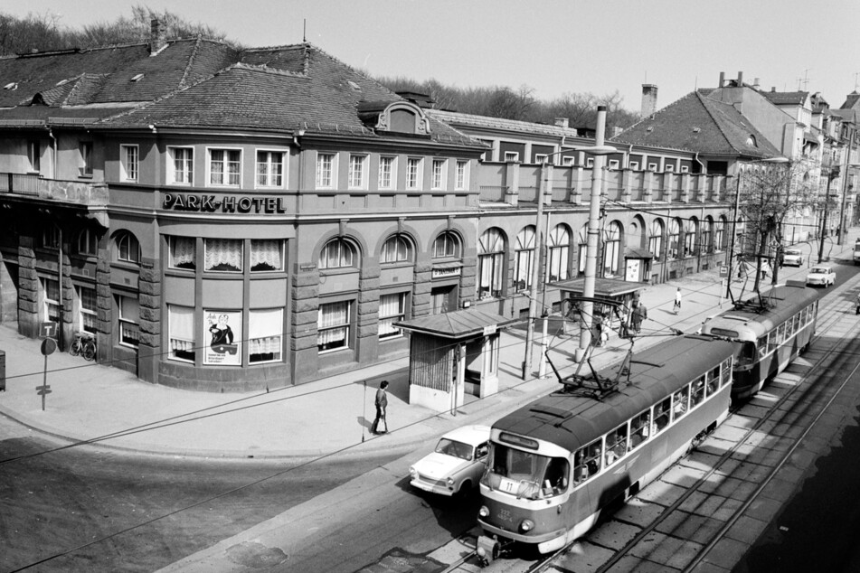 Das Parkhotel zu DDR-Zeiten.