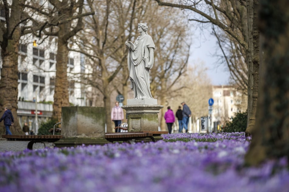 Auch diese Figur namens "Das Lied" wurde neu aufgestellt.