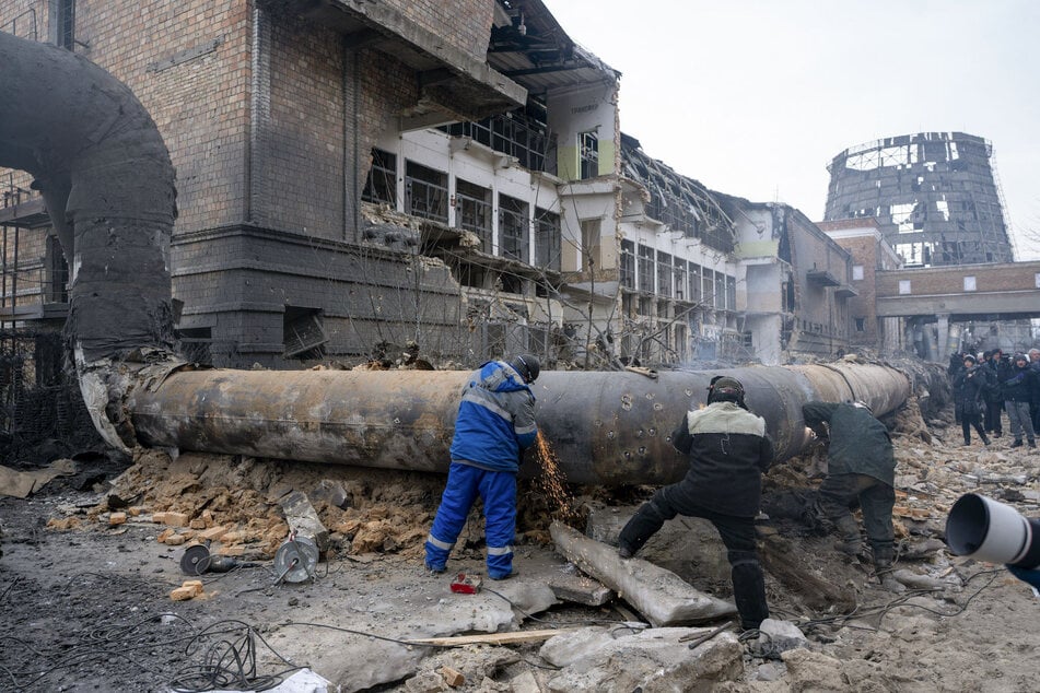 Ukraine-Krieg: Beschädigte Energieanlagen produzieren zu wenig Strom