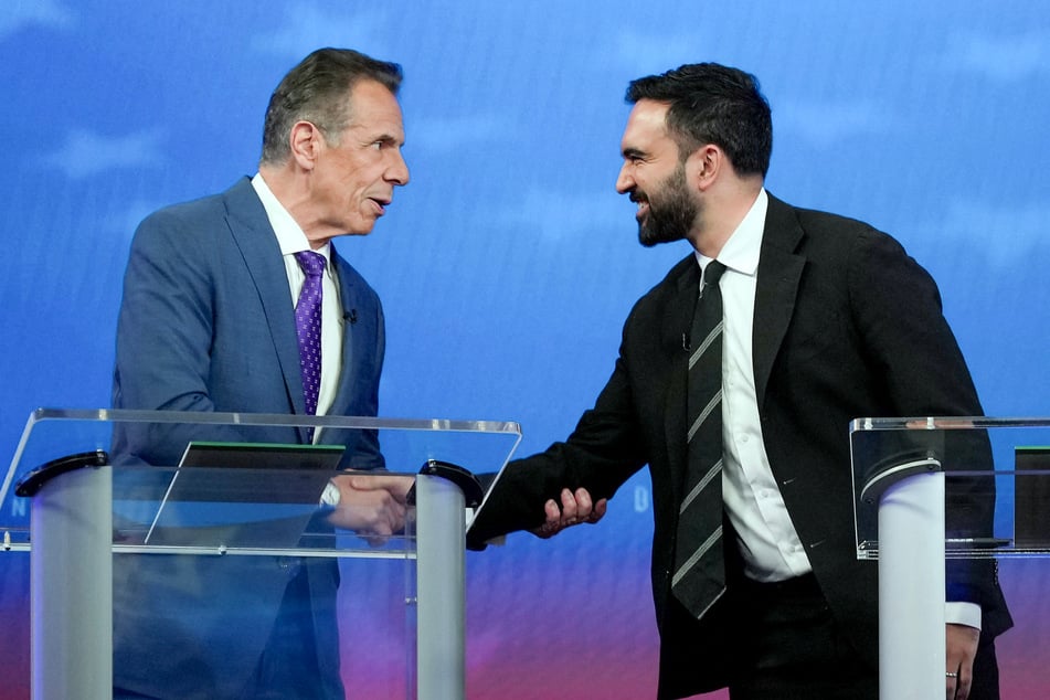 Zohran Mamdani's main rival, Andrew Cuomo (l.), has received last-minute donations from several pro-Israel tycoons.