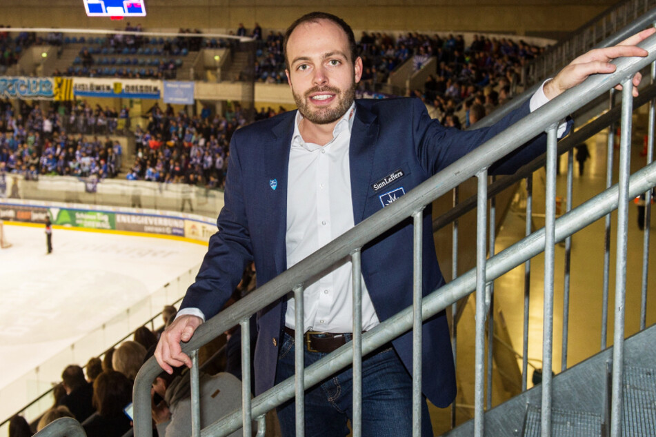 Eislöwen-Geschäftsführer Maik Walsdorf hat weiter das große Ziel DEL im Visier.