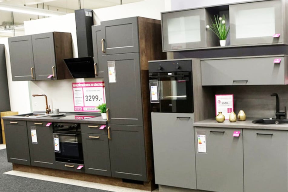 Bei Möbel Boss lässt sich aktuell mächtig bei Küchen sparen.