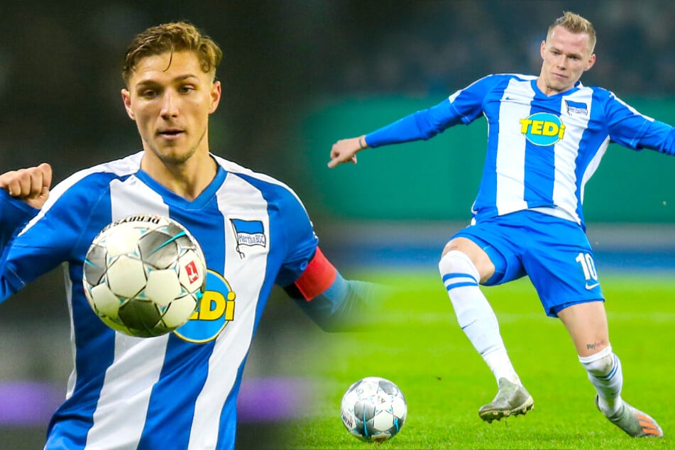 Am Donnerstag stiegen auch Niklas Stark (l.) und Ondrej Duda ins Training ein.