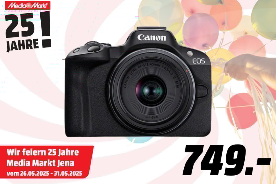 Canon-Systemkamera für 749 Euro.