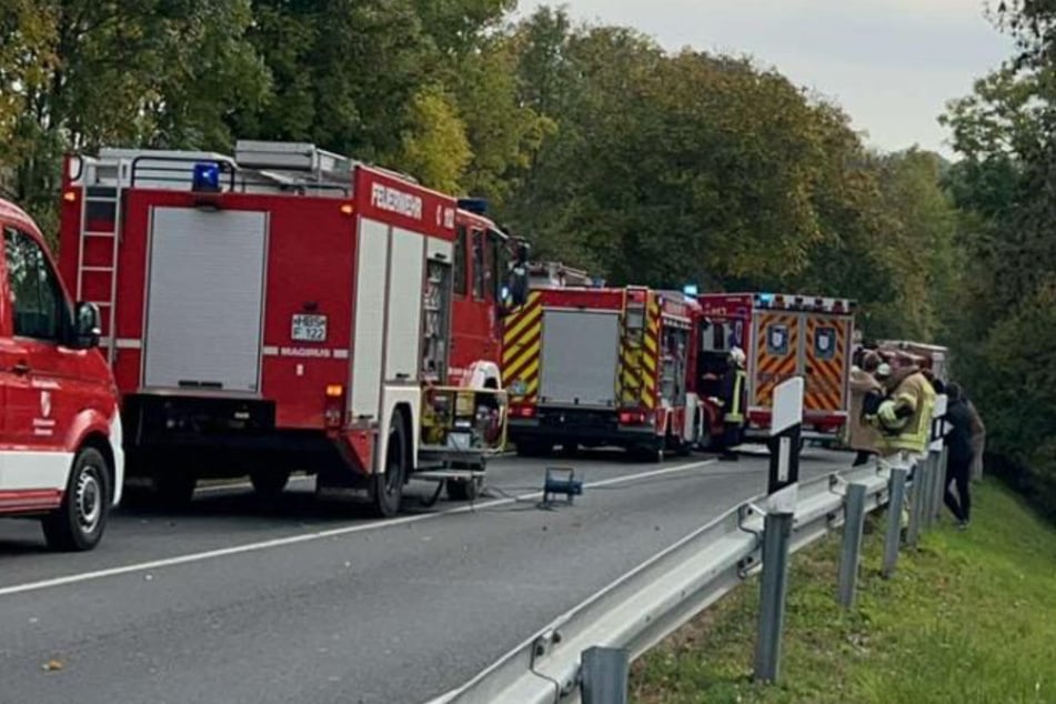 Im Harz waren am Freitag ein Hyundai und ein Audi zusammengekracht.