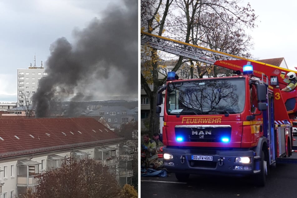 Dresden: Feuer in der Johannstadt: Polizei nimmt 19-Jährige fest!
