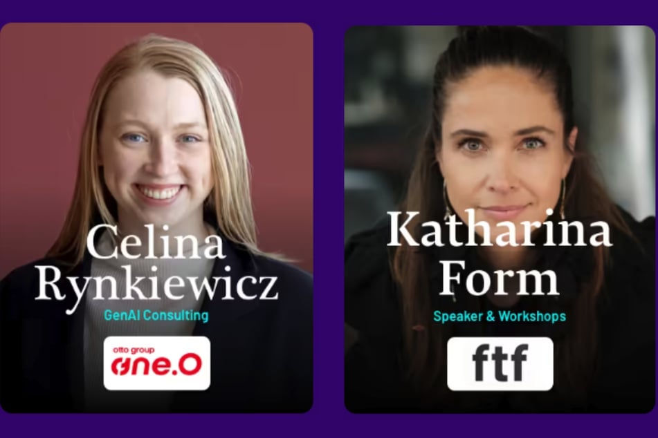 Celina Rynkiewicz (Otto Group) und Katharina Form (ftf)