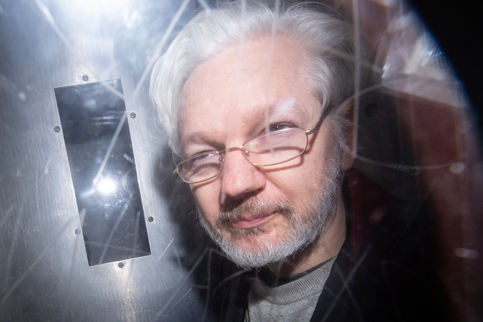 Julian Assange (50) Anfang 2020 in Großbritannien.