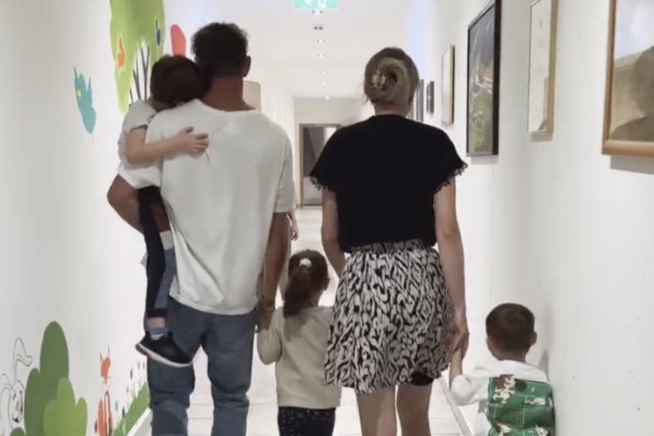 Melissa und Patrick lernten sich erst in diesem Jahr kennen. Auch zwischen den Kindern scheint es zu harmonieren.