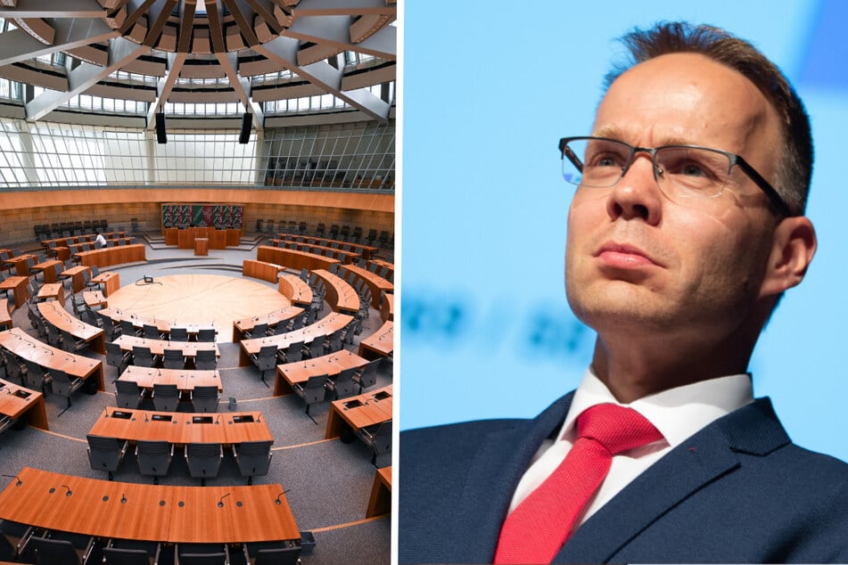 Nach Rauswurf aus AfD-Fraktion: Plenarsaal des NRW-Landtags wird umgebaut