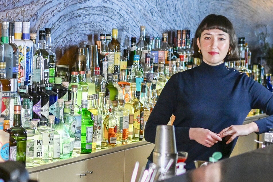 Bartenderin Maria Gorbatschova ist Chefin bei "Green Door", das gerade zum zweiten Mal in Folge zur "Bar des Jahres" gekürt worden ist.