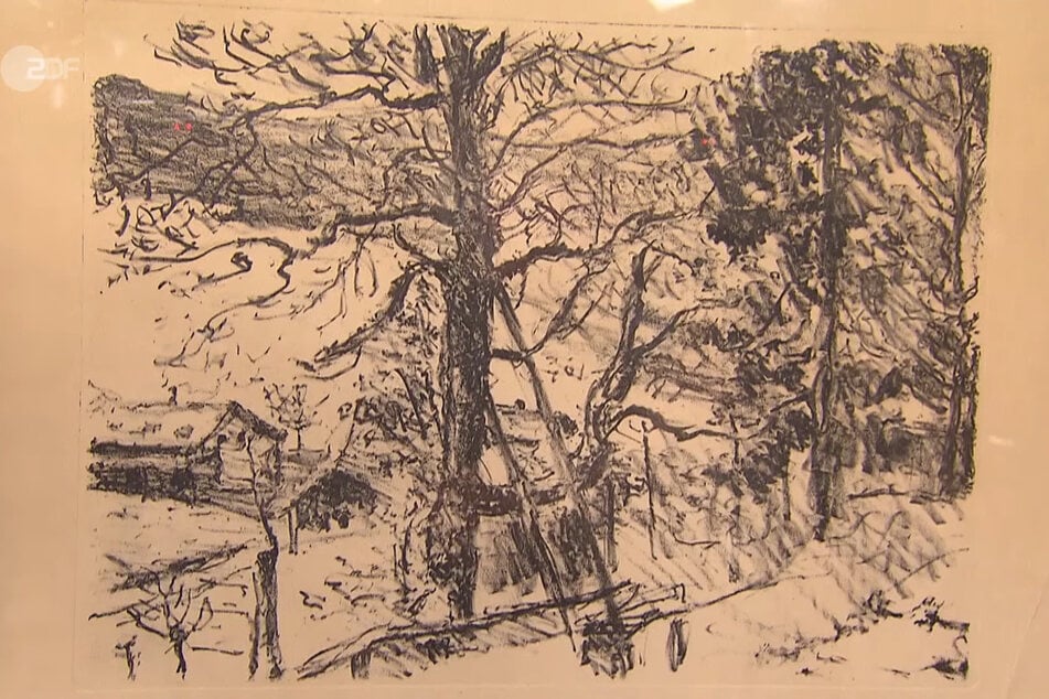 Die Lithografie wurde vom deutschen Künstler Lovis Corinth im Jahr 1922 hergestellt.