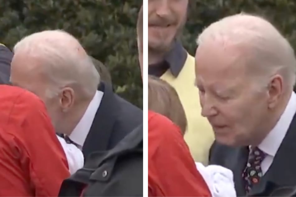 Did Joe Biden sniff this baby's head? Internet goes wild over weird "faux pas"