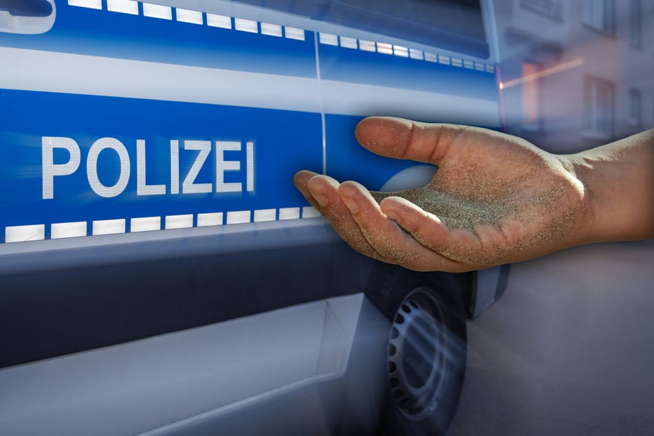 Der durch Zeugen ertappte Ladendieb warf mit Kies um sich. (Symbolbild)