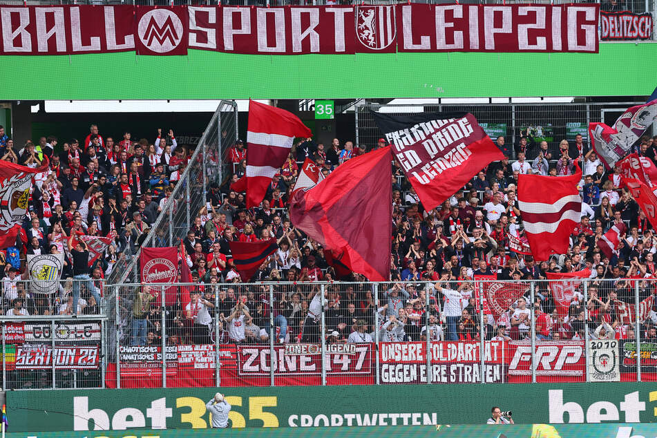 2300 RB-Fans sind mit nach Wolfsburg gereist.