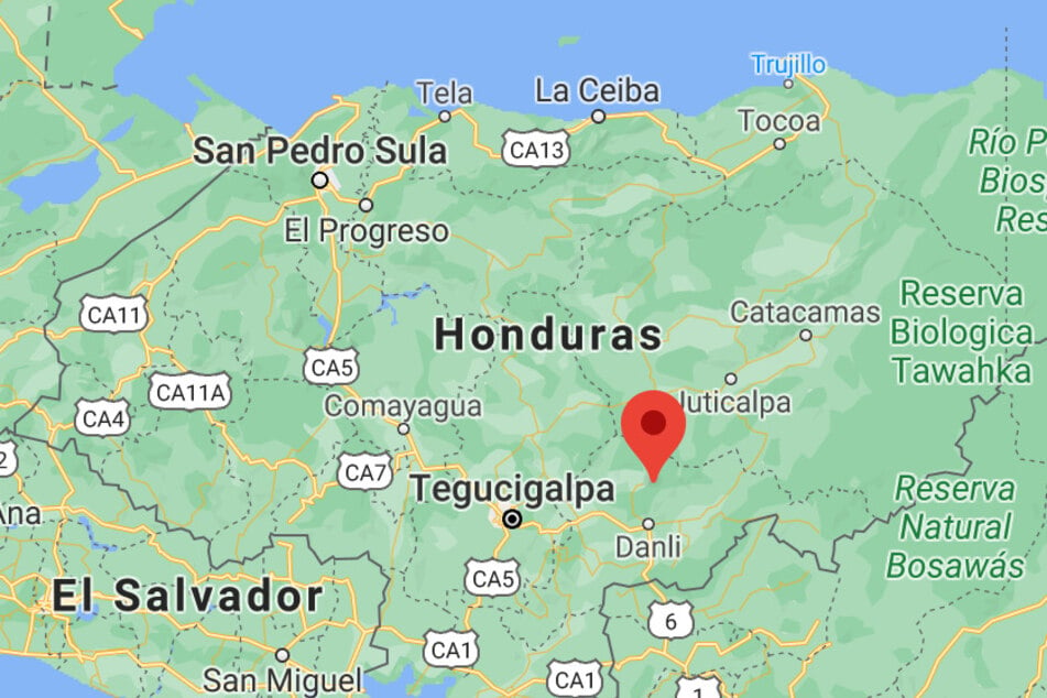 Felix Vasquez was killed in the village El Ocotal, central Honduras.