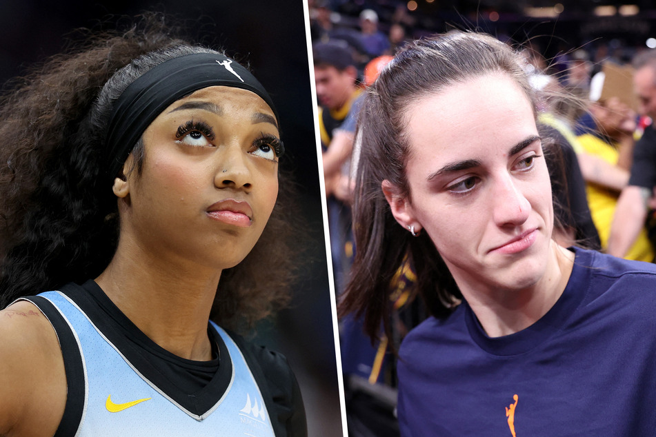 Angel Reese (l.) and Caitlin Clark, two of the biggest names in the WNBA right now, are set to put their rivalry aside to join forces in the league's All-Star Game.