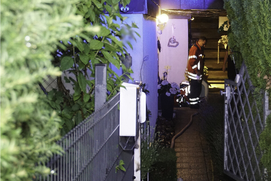 In Ötisheim liefen aufgrund des Starkregens mehrere Keller voll.