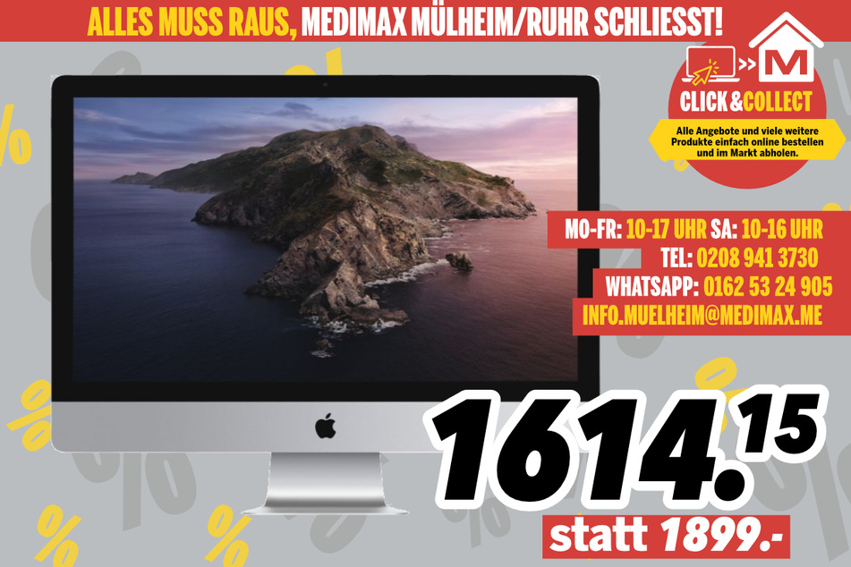 iMac von Apple für 1.614,15 Euro