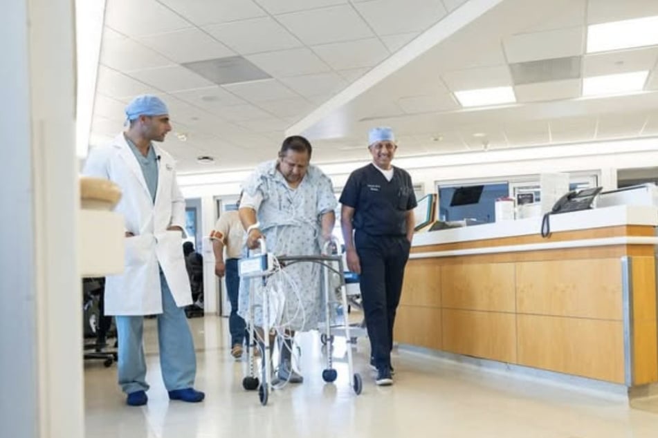 Surgeons reported immediate improvement in the patient after performing the bladder transplant.
