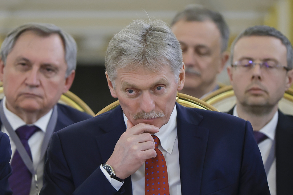 Kreml-Sprecher Dmitri Peskow (56).
