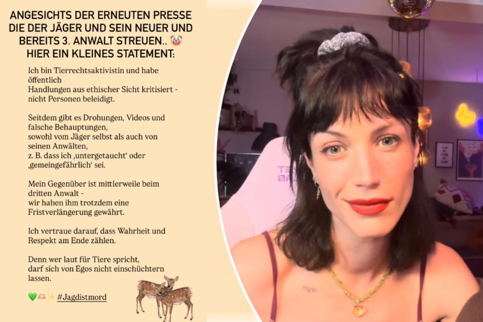 Tessa Bergmeier (36) hat sich via Instagram zu dem Gerichtsdrama mit Hobby-Jäger Tobias Pankow (39) geäußert.