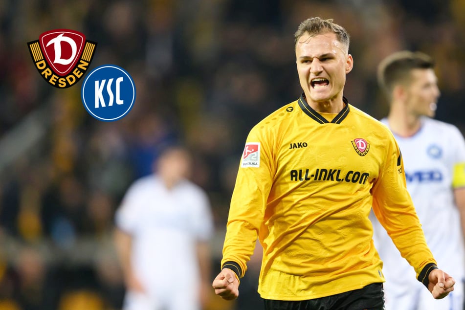 Dynamo erkämpft sich Punkt in völlig wildem Spektakel gegen den KSC
