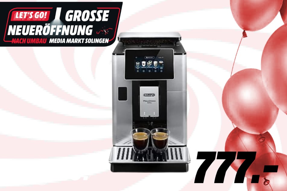 DeLonghi-Kaffeevollautomat für 777 Euro.