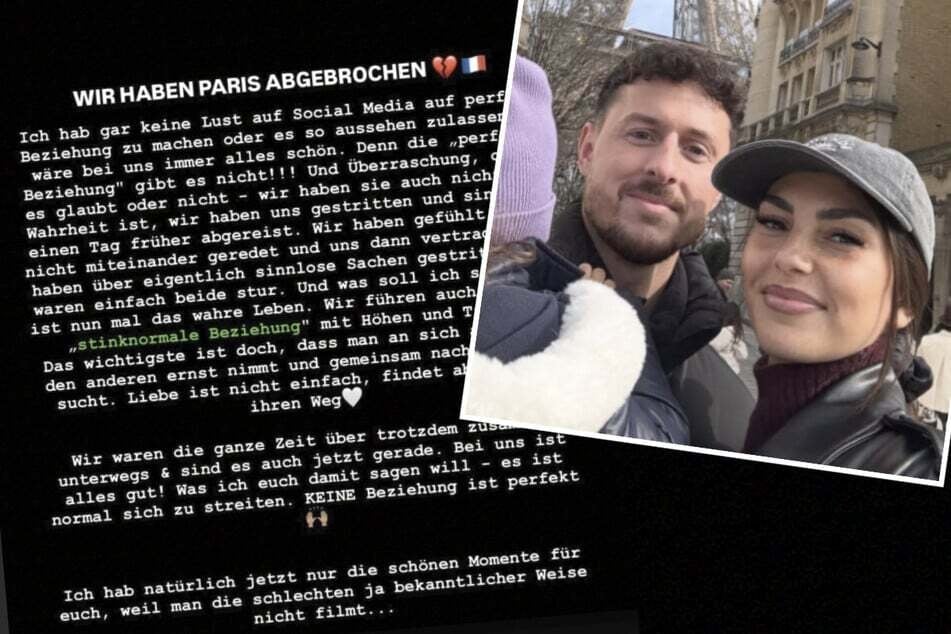 Eigentlich wollten Jannik Kontalis (28) und Yeliz Koc (32) einen romantischen Urlaub in Paris verbringen. Doch es kam anders.