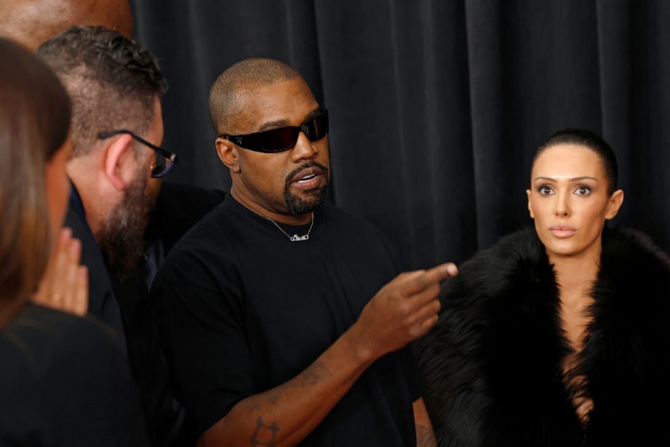 Kanye West (48) und Bianca Censori (30) im Februar bei den Grammy Awards in Los Angeles.