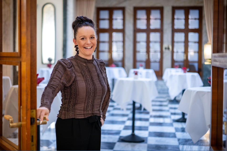 Hoteldirektorin Anja Hofmann (40) freut sich auf das Event im Chemnitzer Hof.