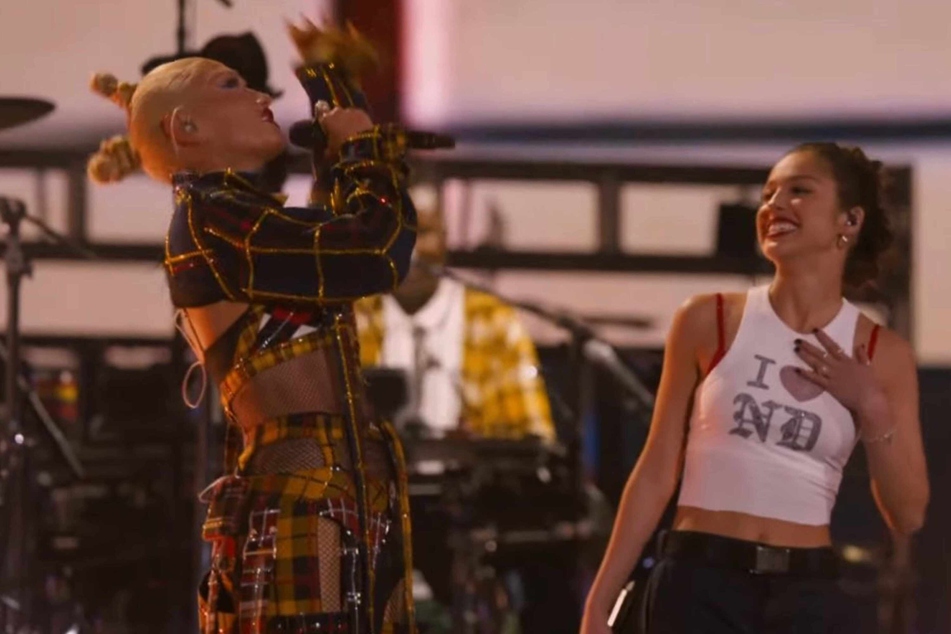 Gwen Stefani and Olivia Rodrigo rocked the stage at Coachella music festival on Saturday night during weekend 1.