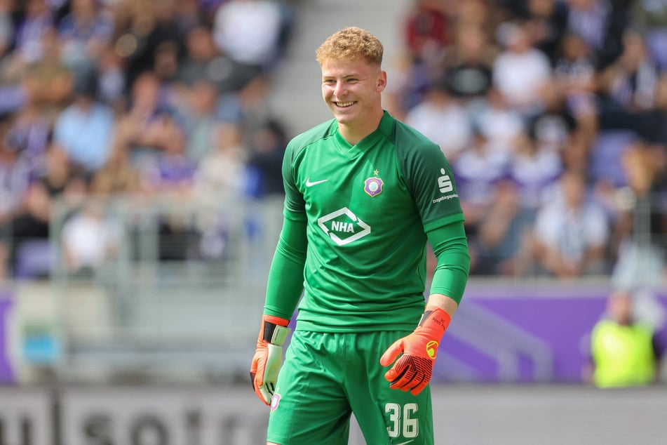 Max Uhlig hat gut Lachen: Der 19-Jährige darf als neue Nummer 1 Erfahrungen sammeln und auch mal einen Fehler machen.