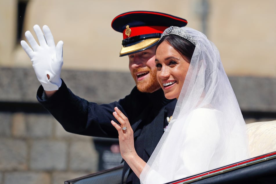 Prinz Harry (41) und Herzogin Meghan (44) gaben sich am 19. Mai 2018 das Jawort.