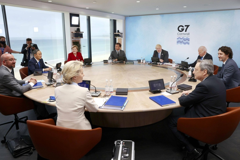 Several world leaders met during a three-day G7 summit in Cornwall, UK.