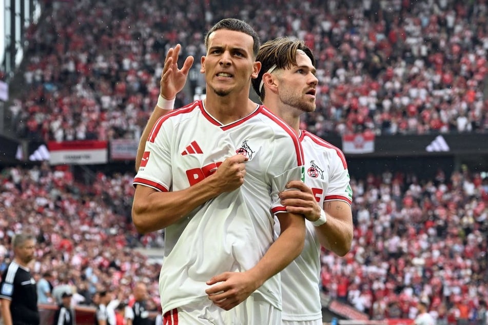 Said El Mala (19, l.) könnte dem 1. FC Köln beim Auswärtsspiel in Stuttgart fehlen.