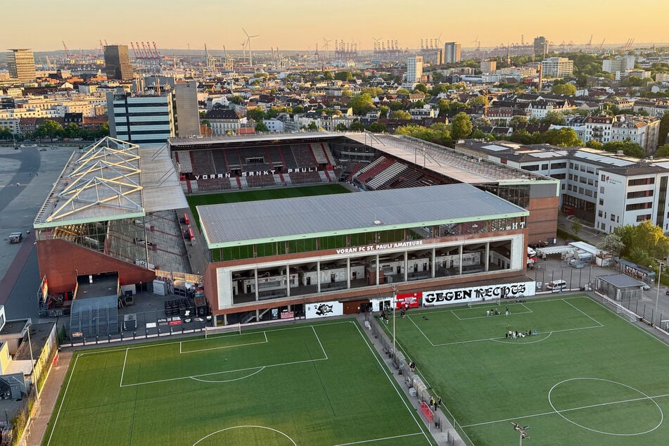 Das Millerntor-Stadion bietet genug Platz für die erwarteten Fan-Massen beim Pokal-Duell zwischen dem FC Eintracht Norderstedt und St. Pauli.