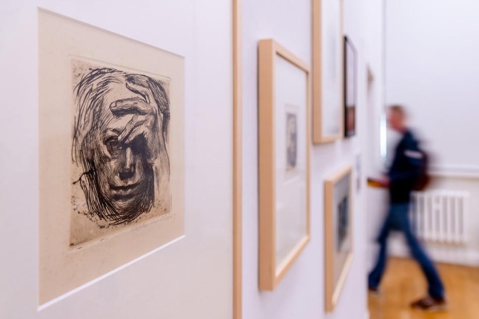 Die aktuelle Sonderausstellung "Spuren der Nähe" widmet sich Käthe Kollwitz (†77).