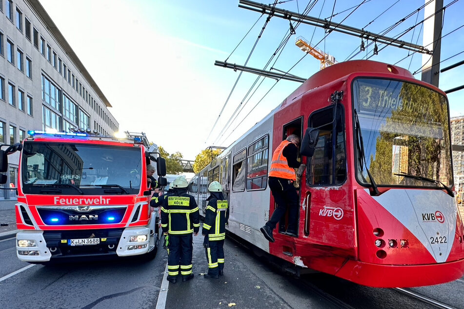 Zweiter Unfall mit KVB-Bahn am Mittwoch in Köln