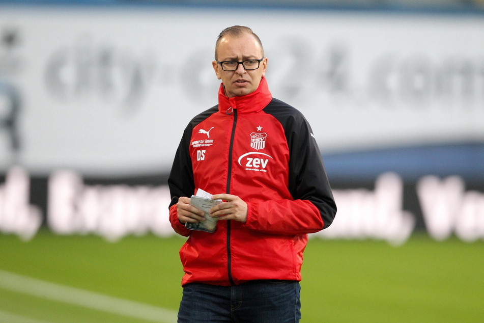 FSV-Pressesprecher Daniel Sacher.