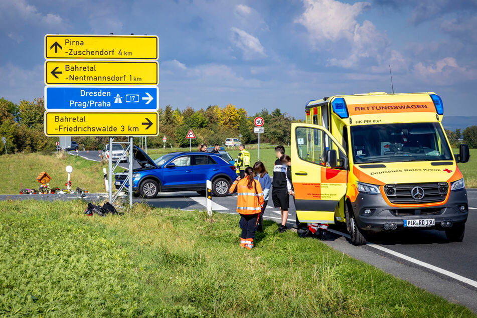 An derselben Kreuzung verunglückte im vergangenen Jahr der 17-jährige Lukas.