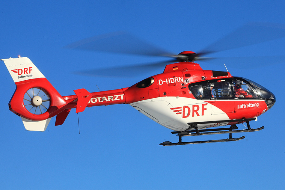 Ein Rettungshubschrauber ist auf der A72 auch zum Einsatz gekommen. (Symbolbild)