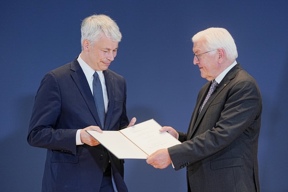 Steffen Bilger (47, CDU, l.) wird neuer Verkehrsminister.