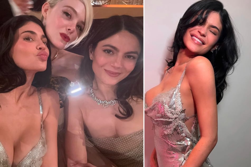 Kylie Jenner bonds with Timothée Chalamet's co-stars at Golden Globes: "Cutest girls"