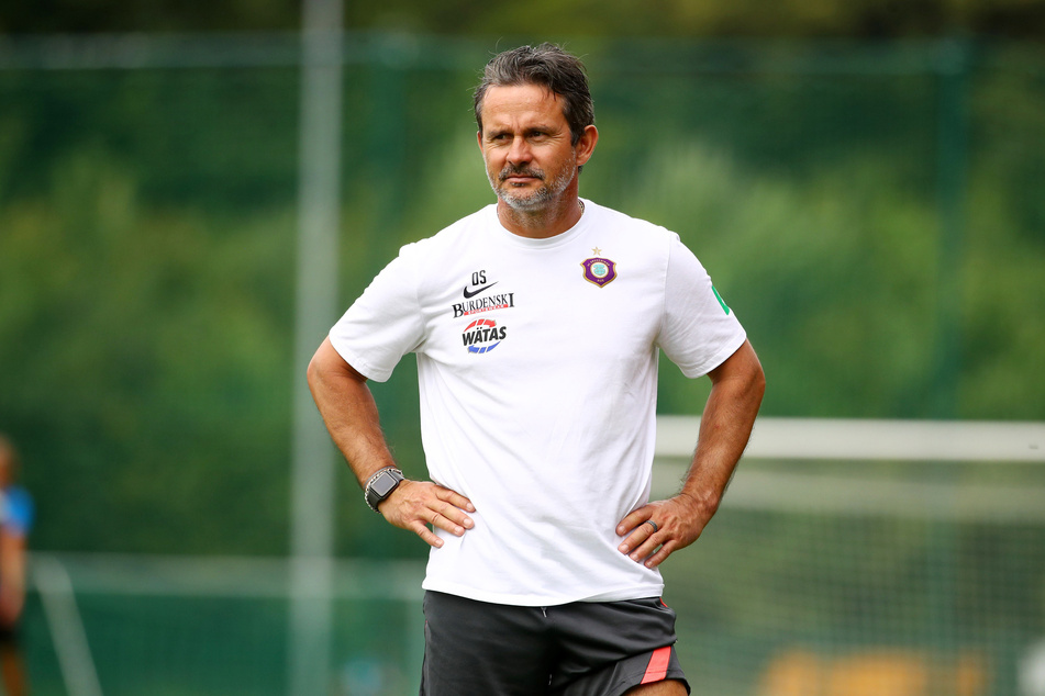 FCE-Trainer Dirk Schuster hält Ognjen Gnjatic für einen robusten Typ.