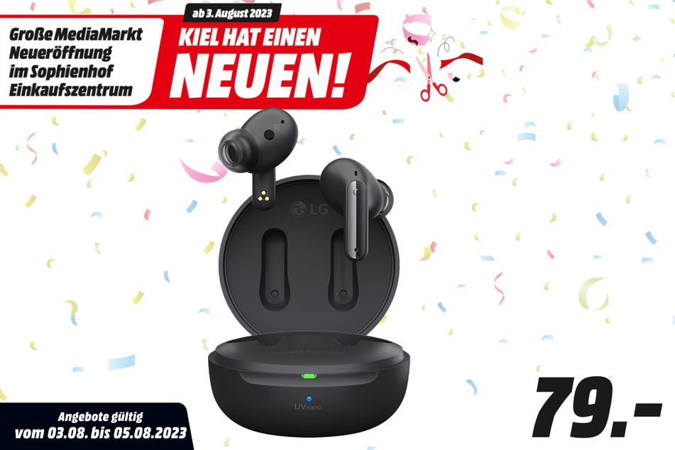 LG-Kopfhörer für 79 Euro.