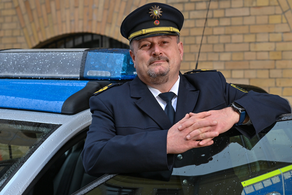 Einstand für Leipzigs neuen Polizeipräsidenten: René Demmler (49) spricht von einer "enormen Herausforderung".