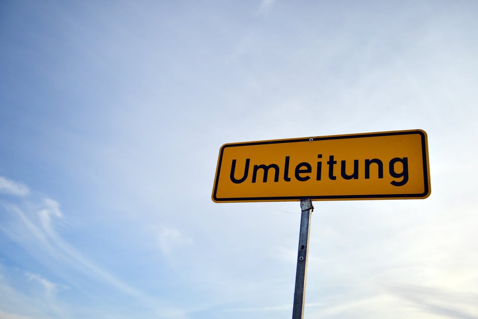 In Limbach-Oberfrohna müsst Ihr in den kommenden Wochen einige Umleitungen in Kauf nehmen. (Symbolbild)